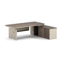 A buon mercato mobili commerciali di alta qualità Design moderno Executive scrivania da ufficio Set Manager lavoro Ceo capo ufficio tavolo