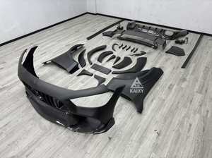 KXY ชุดบอดี้คิทกว้างสไตล์ <span class=keywords><strong>RT900</strong></span>สำหรับ Mercedes Benz GT43 GT50 GT53 GT63กันชนหน้าหลังดิฟฟิวเซอร์กันชนสปอยเลอร์กระโปรงข้าง - Product Image 5