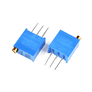 มัลติเทิร์นทริมพอต 5K 10K <span class=keywords><strong>100K</strong></span> รุ่น 3266Z-1-103lf 105lf 502lf เซอร์เมต โพเทนชิโอมิเตอร์ปรับค่าได้ - Product Image 1