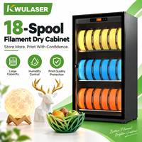 Armoire de stockage multi-bobines pour filament d'imprimante 3D, boîte de séchage à tamis moléculaire à faible humidité, trous de distribution directe PLA PETG ABS TPU Nylon