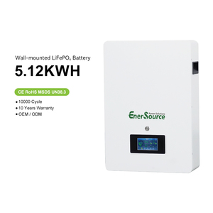 Off Grid <b>48V</b> 51.2V Solar <b>Battery</b> Power Wall Mounted 5kWh <b>Battery</b> for Home Energy Storage System - Product Image 2