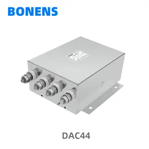3 fase 4 kawat aliran tinggi EMI Filter AC 380VAC/440VAC DAC44 100A 125A 150A