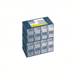 TTAKE Drawer <b>Cabinet</b> Label Cab <b>Tool</b> Containers 12 Drawer Stackable <b>Storage</b> Organizer for Workshop Garage - Product Image 1
