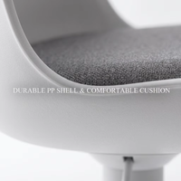 Meubles de salle à manger contemporains, tabouret de bar imperméable, vente directe d'usine, chaise de bar de haute qualité pour restaurant