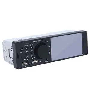 The new Dual USB car B_luetooth MP5 player colorful card radio With 4.1'' Touch Screen single din android car Stereo