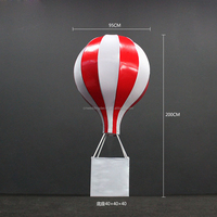Ballons à air chaud pour événements de mariage et fêtes, accessoires de décoration pour célébrations d'anniversaire