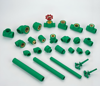 Tuyaux en plastique PPR TP2 désoxydés au phosphore, entièrement doublés, raccords pour l'alimentation en eau, connexion par emboîtement à chaud, haute qualité