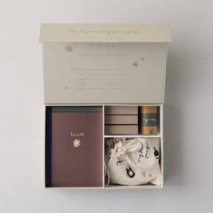 Boîte souvenir personnalisée de luxe pour bébé Boîte <span class=keywords><strong>cadeau</strong></span> d'emballage pour calendrier de l'avent de Noël Boîte à souvenirs pour bébé Ma première année - Product Image 3