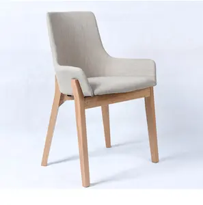 热销意大利加厚木椅北欧塑料模塑侧椅餐厅餐饮现代郁金香椅