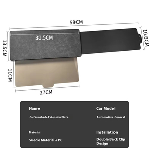 <span class=keywords><strong>Pare</strong></span>-<span class=keywords><strong>soleil</strong></span> de <span class=keywords><strong>voiture</strong></span> polarisé anti-éblouissement, protection UV, accessoires intérieurs rétractables, <span class=keywords><strong>extension</strong></span> de <span class=keywords><strong>pare</strong></span>-<span class=keywords><strong>soleil</strong></span> à clipser sur la fenêtre - Product Image 5