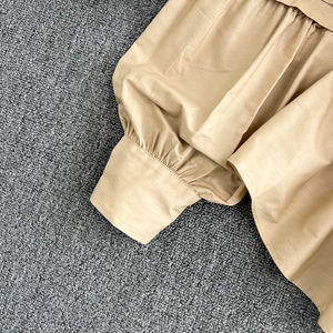 <span class=keywords><strong>Camicia</strong></span> da bambino dolce primaverile taglia unica <span class=keywords><strong>camicia</strong></span> da donna bianca a maniche lunghe con colletto alla coreana e maniche a sbuffo - Product Image 5