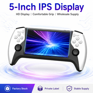 Console di <span class=keywords><strong>Gioco</strong></span> Portatile SF3500 Bestseller Transfrontaliero, Schermo da 5 Pollici, Doppi Joystick Analogici, Stile Arcade Retrò, Mirroring su TV - Product Image 1