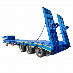 Semi-remorque surbaissée à col de cygne, 3, 4 ou 5 essieux, robuste, 1-2 tonnes, hydraulique, 12,5x2,5x1,5m, Shandong Fengniao - Product Image 4