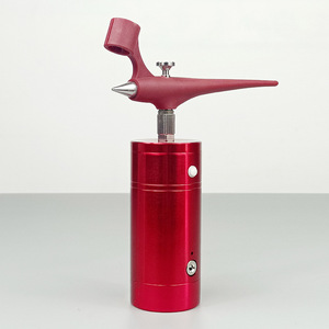 Marqueur aérographe électrique portable à double action alimenté par batterie, alimentation par gravité, vitesse réglable, pour travaux d'art, modélisme, figurines - Product Image 3