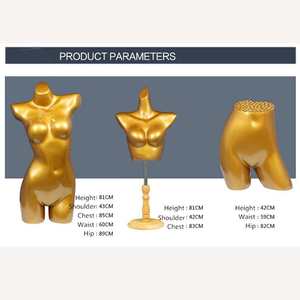 หุ่นโชว์สัดส่วนสำหรับผู้หญิงที่มีสะโพกหุ่นโชว์หุ่นผู้หญิงพร้อมหุ่นชุดชั้นในโชว์บนร่างกาย - Product Image 5