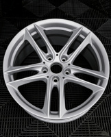 Jantes forgées monobloc personnalisées 18-22 pouces 5x112 5x120 Hyper Silver à 5 branches pour voitures de luxe EV BMW Audi Mercedes JDM Tuner
