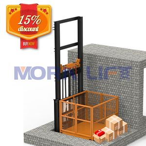 Pour ascenseur de cargaison hydraulique industriel MORN capacité 300kg-5000kg certifié ISO CE pour petit fret nouveau pour les imprimeries - Product Image 1