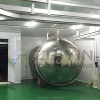 Industriële voedselvacuümvriesdroogmachine van roestvrij staal, capaciteit 30-200 kg, automatische groente- en fruitdroogapparatuur