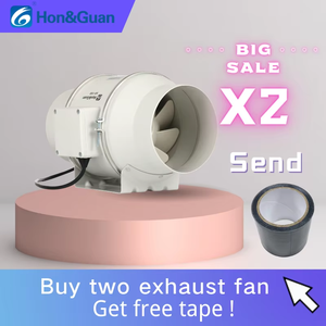 Ventilateur de conduit en ligne sur mesure de 4 pouces, 220~240V, à grand débit d'air, <span class=keywords><strong>prix</strong></span> d'usine, avec panneau de commande, ventilateur d'extraction - Product Image 2