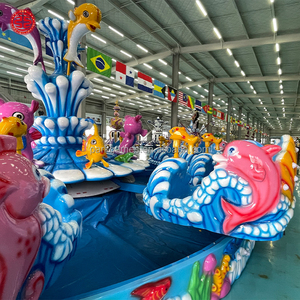 Manège aquatique autocontrôlé Limeiqi pour enfants : Dauphin rotatif pour parcs d'attractions estivaux et aires de jeux extérieures - Product Image 6