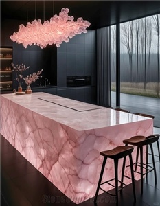 ألواح رخام أونيكس وردي سماوي شفاف من الحجر الطبيعي بسعر المصنع من بوتون ستون - Product Image 2