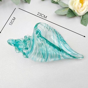 ของตกแต่งบ้านรูปเปลือกหอยแก้วดีไซน์สร้างสรรค์ สำหรับวางบนโต๊ะ - Product Image 6