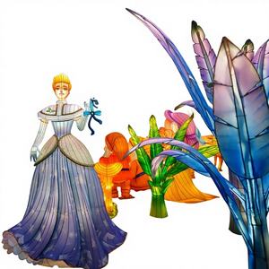 Proveedor de Faroles, Faroles de Seda Impermeables con Certificación CE, Luces LED para Decoraciones de Diwali y Acción de Gracias - Product Image 1