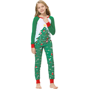 <span class=keywords><strong>Natale</strong></span> pigiama <span class=keywords><strong>buon</strong></span> <span class=keywords><strong>natale</strong></span> vestiti di capodanno mamma figlia papà figlio vestito bambino cotone Homewear - Product Image 5