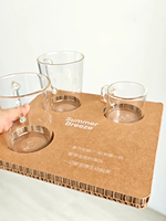 Koffiebekers, latte, fruitthee, 10mm bekerhouders, creatief design, promotionele honingraat papieren bekerbladen