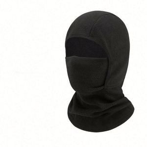 Vente en gros : Bonnet d'hiver en polaire, cagoule, masque facial, cache-cou coupe-vent pour activités de plein air, masque de ski intégral - Product Image 2