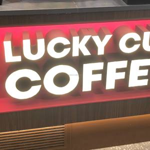 Letrero Luminoso LED <span class=keywords><strong>de</strong></span> Resina para Montaje en Pared Exterior, Personalizado por el Fabricante, Iluminación 3D para Número <span class=keywords><strong>de</strong></span> Casa, Iluminación para Nombre <span class=keywords><strong>de</strong></span> Tienda - Product Image 3