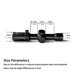 Longue-vue BANGBANG 2.5-10X32 IR SFP en aluminium, optique HD de haute qualité avec tube de 30 mm, étanche, anti-buée, antichoc, pour observation de la faune - Product Image 4