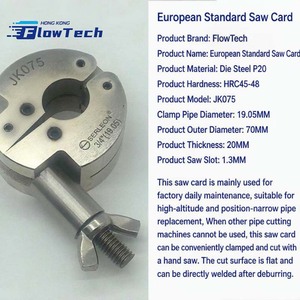 Abrazadera para Tuberías JK075, Estándar Europeo, 19.05 mm (3/4 pulgadas), Acero P20, para Reparaciones en Alturas y Espacios Estrechos - Product Image 6