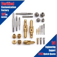 Servicios de Prototipado Rápido de Piezas Metálicas con Mecanizado CNC de Alta Precisión, Torneado y Fresado CNC para Kits de Componentes Metálicos Personalizados