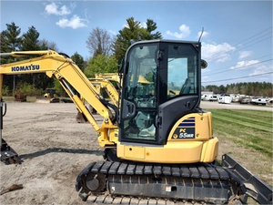 Mini-excavatrice d'occasion Komatsu Pc55 d'origine Japon, 5 tonnes, Komatsu Pc55 Pc55Mr, mini-excavatrice d'occasion - Product Image 5