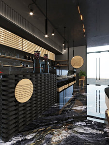 Carreaux de porcelaine de luxe 750x1500mm, design moderne, antidérapants, pour sols intérieurs, villas, restaurants, hôtels, KTV, toilettes. - Product Image 3