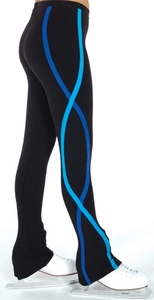 Pattinaggio <span class=keywords><strong>di</strong></span> figura pantaloni le prestazioni delle ragazze in <span class=keywords><strong>pile</strong></span> caldo <span class=keywords><strong>di</strong></span> usura stripes linee pattinaggio vestiti costumi Delle Donne skate vestiti <span class=keywords><strong>di</strong></span> formazione per la vendita - Product Image 2