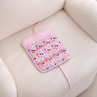 Pochette à bijoux personnalisée pour femmes, très vendue, avec logo imprimé, durable, pour les voyages, étui à maquillage