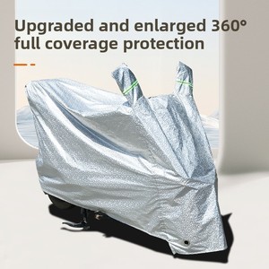<span class=keywords><strong>Housse</strong></span> <span class=keywords><strong>de</strong></span> moto universelle toutes saisons XL, imperméable, en Oxford et polyester, <span class=keywords><strong>housse</strong></span> <span class=keywords><strong>de</strong></span> <span class=keywords><strong>protection</strong></span> contre la pluie pour motos, emballée dans un sac - Product Image 2