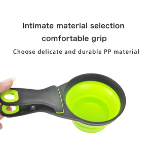 3 en 1 cuchara <span class=keywords><strong>de</strong></span> comida para perros plegable con cubierta <span class=keywords><strong>de</strong></span> comida para mascotas cuchara plegable para mascotas cuchara con cu - Product Image 4