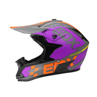 Casque de moto tout-terrain en ABS certifié DOT, respirant, personnalisable, grande taille, pour le VTT, unisexe