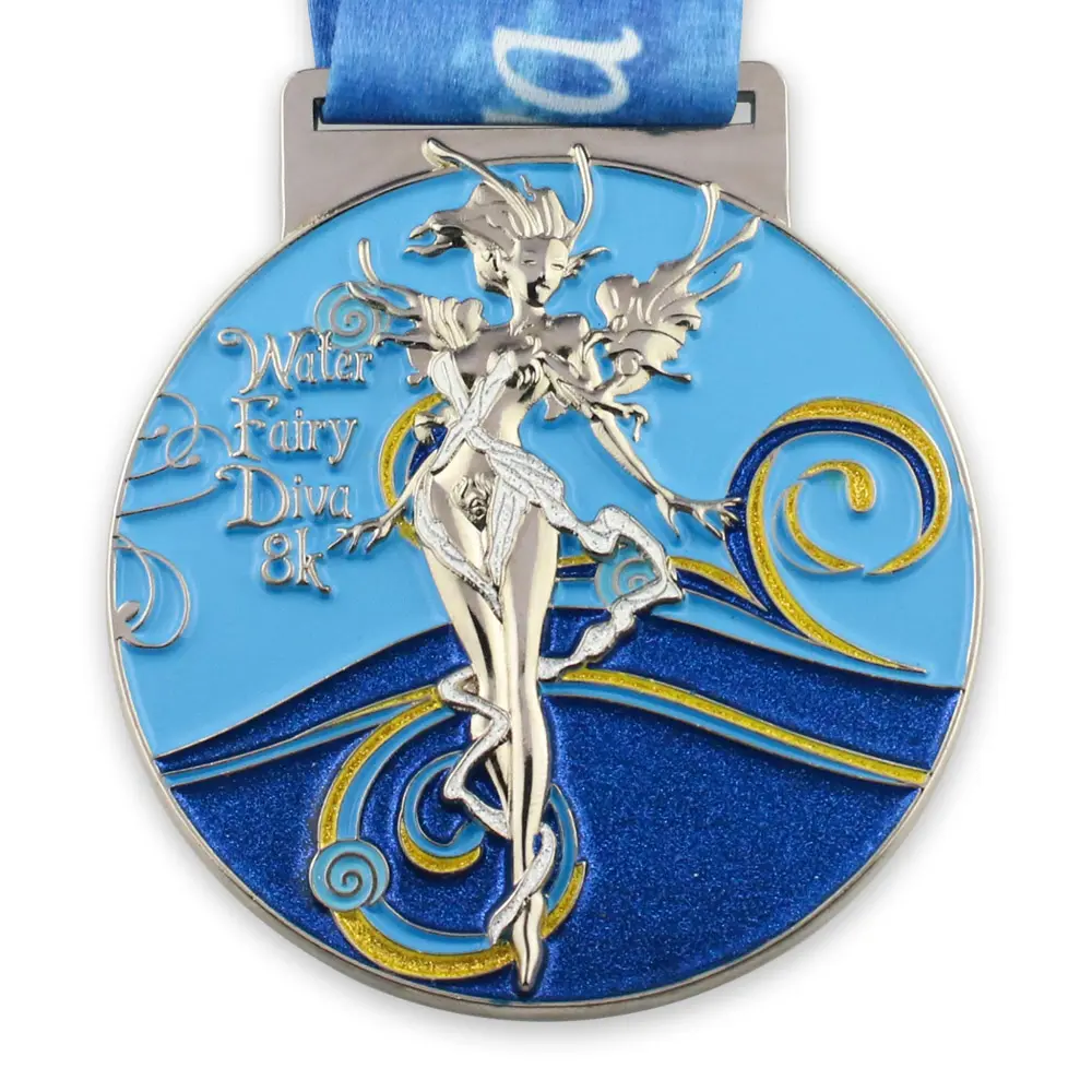 Fabricante Atacado Barato Design Personalizado Seu Próprio logotipo Em Branco 3D Metal Ouro Prêmio Maratona Correr Desporto Medalha