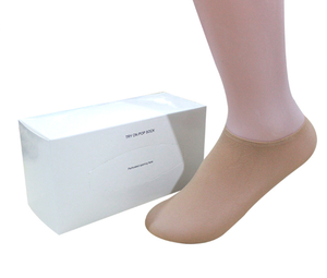 Cổ Trong Nhà Hẻm Cố Gắng Trên Pop Trắng Đen Màu Be Người Đàn Ông Ống Polyester Vớ Dùng Một Lần Trong Suốt Vớ Sox Cổ - Product Image 3