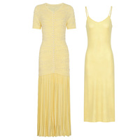 Nouvelle Robe de Soirée Longue de Luxe pour Femme, Style Français Élégant, Couleur Unie, Ornée de Perles, Faite à la Main, pour le Moyen-Orient Arabe, Collection 2026