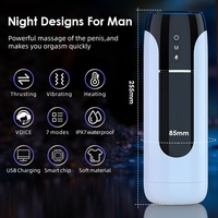 Multifunktionales Männerpflegegerät Automatischer Stoßmassager Freihändiges Lustsystem