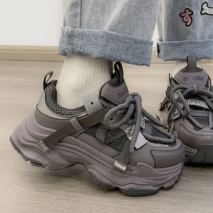Nouvelles baskets décontractées pour femmes 2024, style urbain, à semelle épaisse, polyvalentes, légères, pour le printemps et l'automne, modèle 26 - Product Image 3