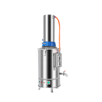 Machine à eau distillée de laboratoire en acier inoxydable à contrôle automatique Fournitures de distillation d'eau industrielle