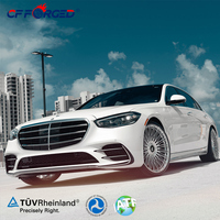 Nouvelles jantes forgées sur mesure 20 21 22 pouces 5x112 25mm ET pour S-Class & Maybach S580, finition polie haute brillance, multi-branches, alliages de luxe