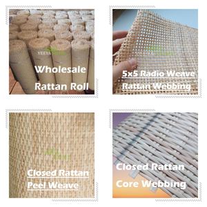 4 mm Fermé Rotin Canne Sangle Canne Tissage Ratan <span class=keywords><strong>Cannage</strong></span> Sangle <span class=keywords><strong>Rouleau</strong></span> de Rotin pour Meubles en Rotin - Product Image 6