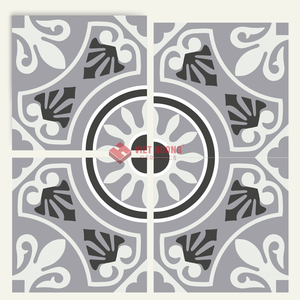 Carrelage en ciment encaustique nid d'abeille moderne 200x230mm, couleur personnalisée, carrelage de sol en béton fait main, fournisseur B2B mondial - Product Image 3